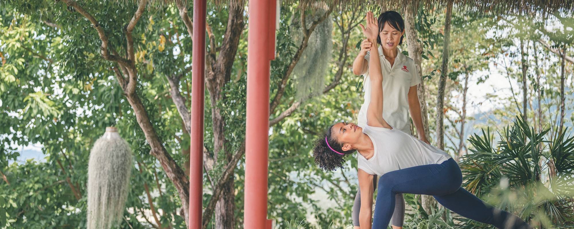 Persönliches Yoga-Programm im Kamalaya