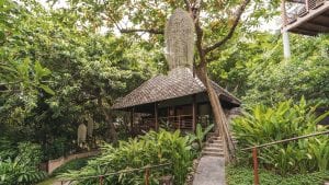 วิลล่าพร้อมวิวสวนเขตร้อนในเกาะสมุยประเทศไทย