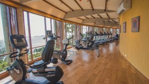 ฟิตเนสเซ็นเตอร์ในเกาะสมุยประเทศไทย