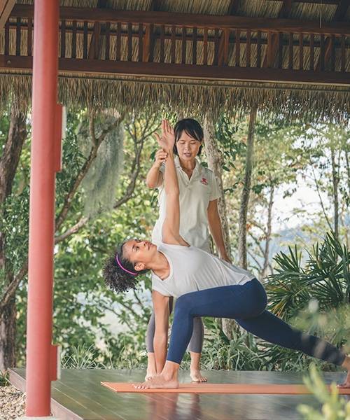 Persönliches Yoga-Programm im Kamalaya